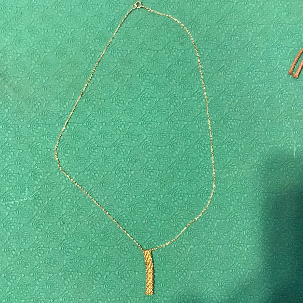 Gold necklace